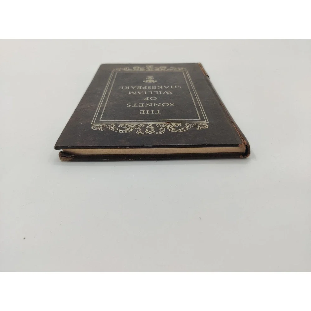 The Sonnets of William Shakespeare Avenel‎ Books Vintage Hardcover Temple Notes